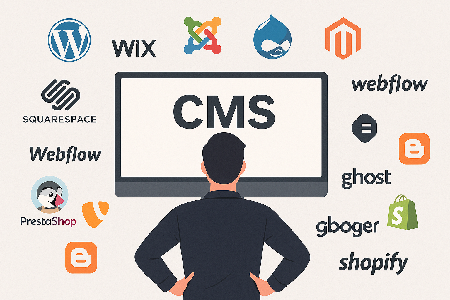 معروف‌ترین CMS‌ها