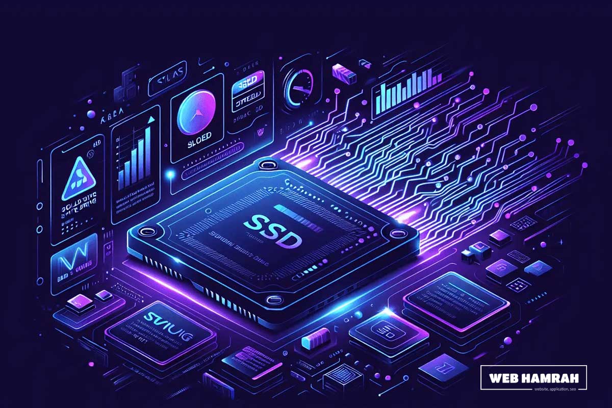 تأثیر حافظه NVMe SSD بر سرعت بارگذاری و عملکرد سایت چیست؟